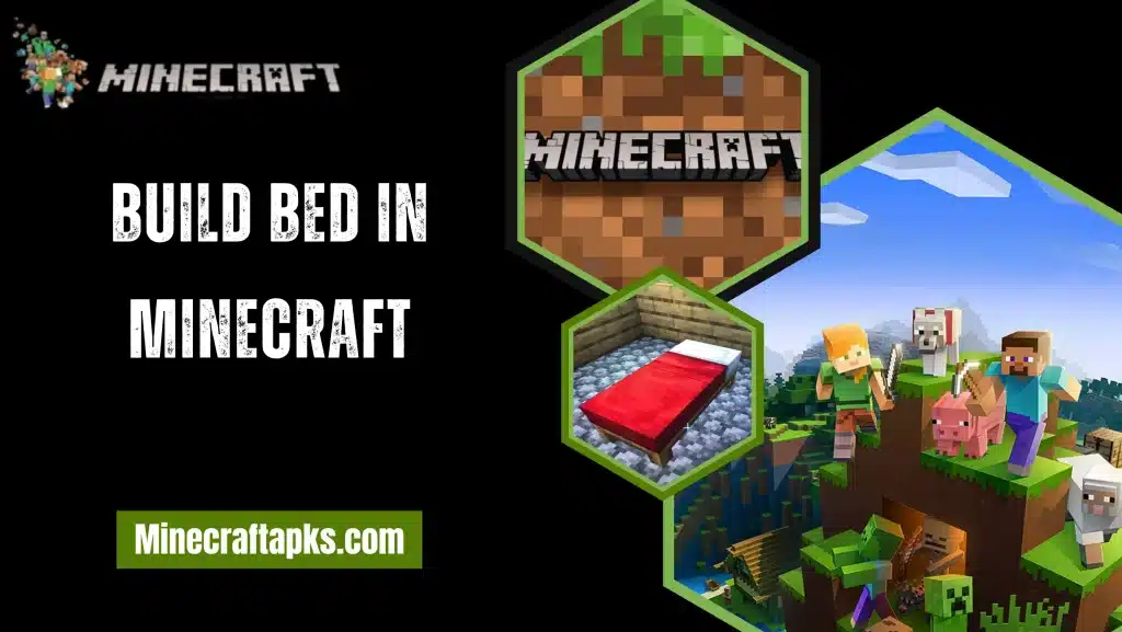 Build Bed in Minecraft
