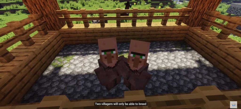 Breed Villagers in Minecraft